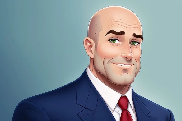 The fraudulent CEO tried to use his smile and charm on Elementary Man, the hero of our short detective stories for children