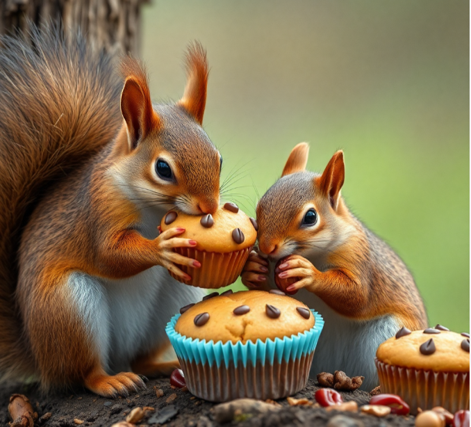 In this short story in English with moral, we learnt that squirrels can take away food without us knowing and we must not suspect anybody without proof just because they lack confidence