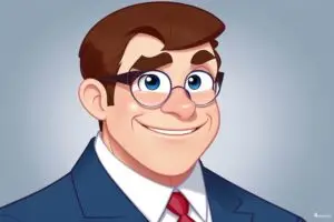 Principal Pompous ready to give a pep talk to the marvelous misfits