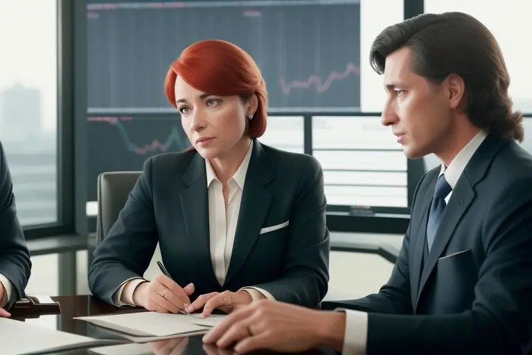 The scammy stockbrokers Felix Fumbleton and Greta Gimmick operated who were nabbed by Elementary Man, the hero of our short detective stories for children