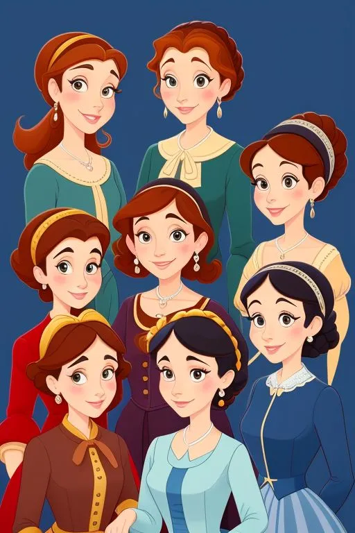 The rich powerful women who are the focus of our short story