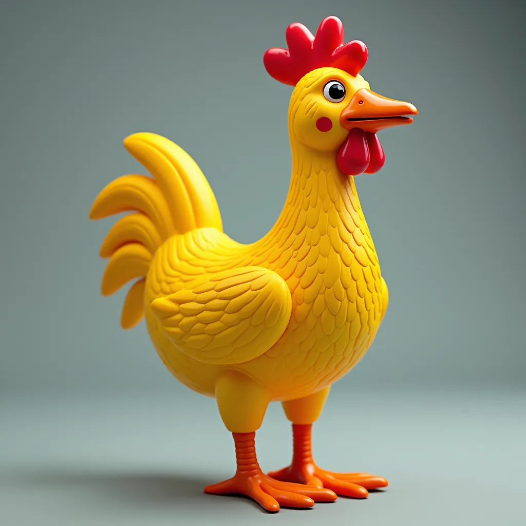 The rubber chicken was used to make Pimmy laugh in the short story 