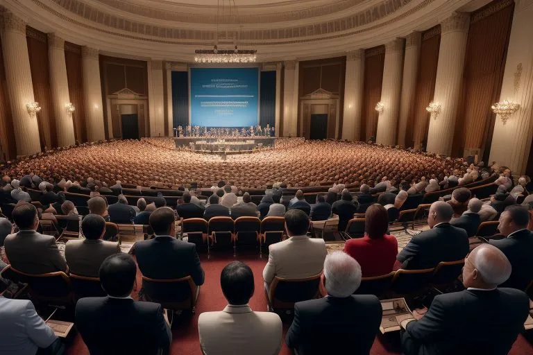 In our short story, the town hall was the place where people met to discuss the problems